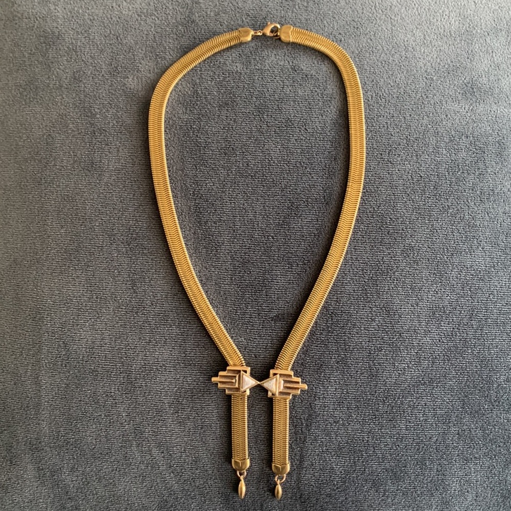 Lindsay Lewis bolo-tie necklace